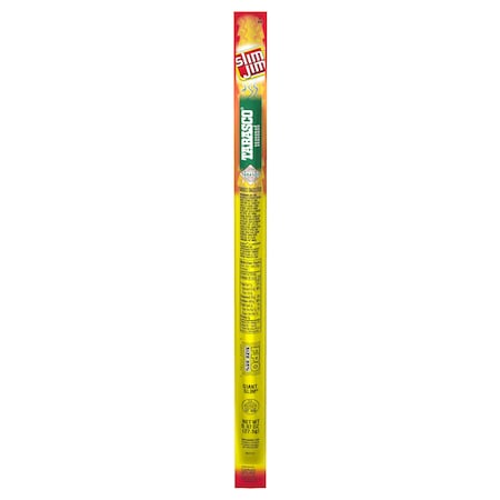 Slim Jim Slim Jim Giant Tabasco Snack Sticks .97 oz. Sticks, PK144 2620011730